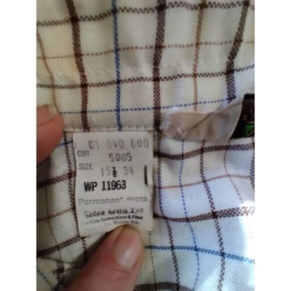 LAZY K VINTAGE WESTERN FORM FITTED SHIRT SIZE 15/34 5005 PEARL SNAP - Picture 3 of 7